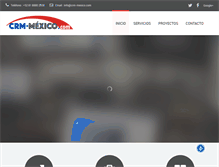 Tablet Screenshot of crm-mexico.com